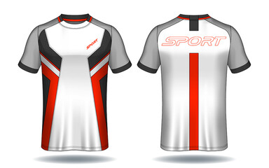 Soccer jersey template.sport t-shirt design.
