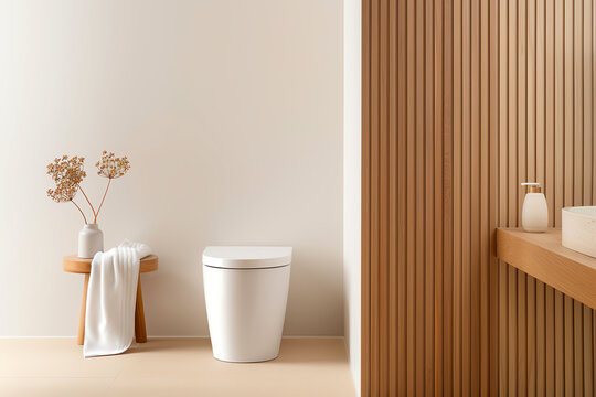 Sleek and stylish toilet that features a number of innovative technologies, including a heated seat, a bidet, and a self-cleaning function. The toilet is designed to last for years.
