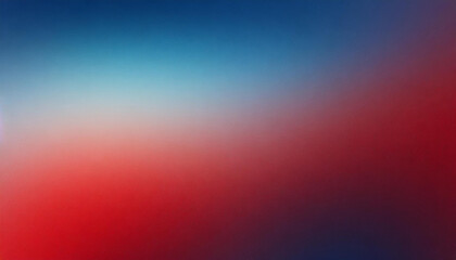 red blue gradient abstract background, grainy noise texture, backdrop for product presentation with copy space, patriotic banner for usa independence day, flag