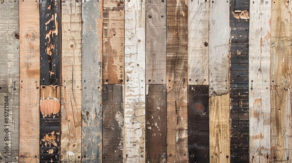 Poster vintage weathered wood plank backdrop