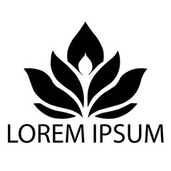 A black agriculture logo  design