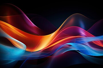 Fototapeta premium Color brush paint ribbon stroke swirl abstract splash background wave. Brush brushstroke color ribbon paint stroke flow shape wavy design paintbrush pen fluid rainbow element texture acrylic 3D line.