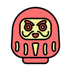 Daruma Filled
