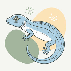illustration of a lizard