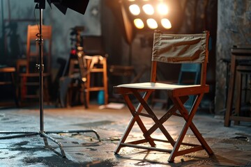 Director's chair - essential equipment for filmmaking