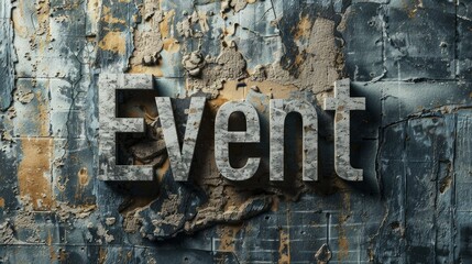 Travertino Celebration and Party concept art poster.