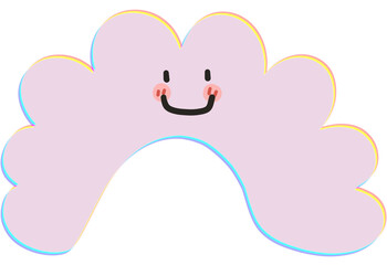 Cute shape and smile