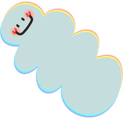 Cute shape and smile