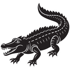 illustration of a crocodile