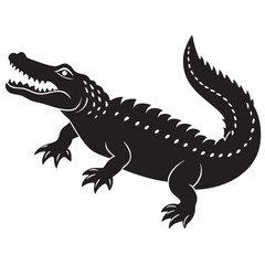 illustration of a crocodile