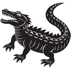 illustration of a crocodile