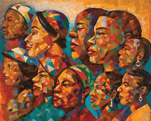 artwork celebrating Juneteenth, AI-generated