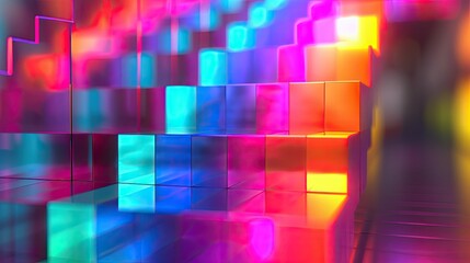 Climbing to Success A vibrant financial graph ascends, showcasing the upward trajectory of a successful business The colors symbolize growth, progress, and prosperity