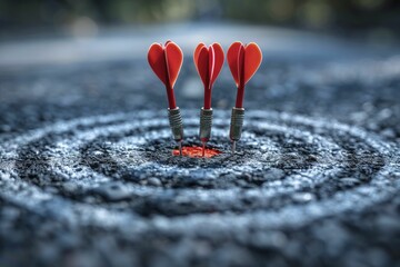 The company's mission statement outlines core values, objectives, and strategies to drive organizational success.