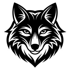 Fototapeta premium wolf logo design