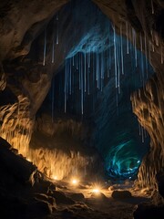 A solitary figure walks along a snow covered path, enveloped by the stillness of a winter wonderland.