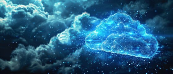Fototapeta premium High-performance computing in cloud environments