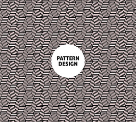 Seamless Geometric Pattern Vector, Modern stylish abstract texture