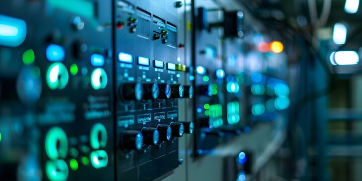 Supervisory control and data acquisition system technology for monitoring and controlling processes. Concept SCADA Technology, Process Monitoring, Control Systems, Data Acquisition