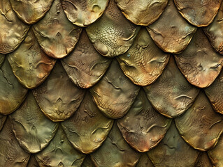 Fototapeta premium Texture of dragon scales