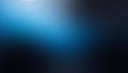 Fototapeta premium dark minimalistic gradient black and blue background with copy space, abstract texture, banner