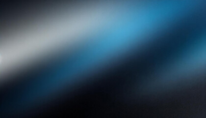 Fototapeta premium dark minimalistic gradient black and blue background with copy space, abstract texture, banner