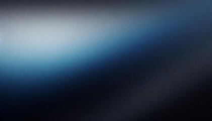 dark minimalistic gradient black and blue background with copy space, abstract texture, banner