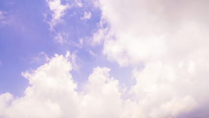Fototapeta premium beautiful blue sky with clouds