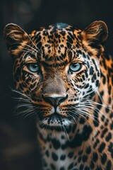Obraz premium Portrait of a leopard