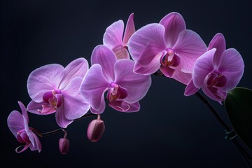 Pink moth orchid Doritaenopsis dorado