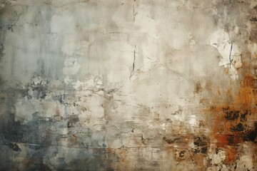 Rough dirty background of grunge. Astratic texture granted on a white background, generative IA