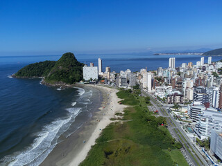 Caioba Beach in Matinhos Parana Brazil.