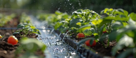 Smart irrigation system for efficient water use in farming