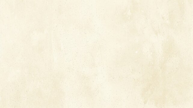 Minimalistic blank kraft paper background. Beige grain texture with small grunge noise and dots. Classic simple pattern. Vintage ecru rice paper.