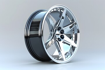 Obraz premium Close-up white wheel