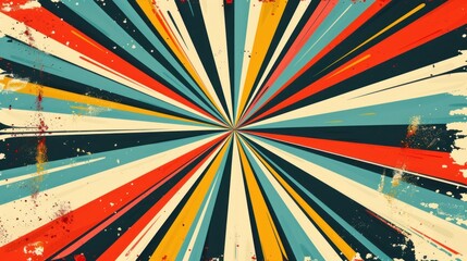 Abstract colorful painting with a lot of different colors and brush strokes background