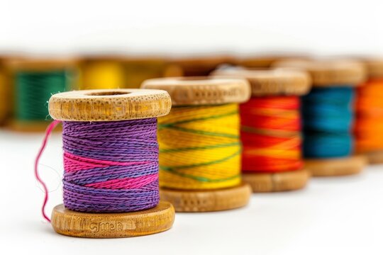 Fikri OR Reel used for flying kites with colorful thread