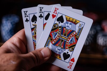 Poker Hand of Kings