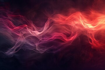 Abstract Colorful Smoke Swirl Background