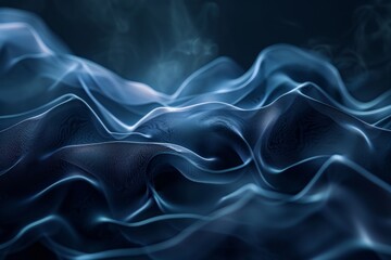 Obraz premium Abstract Flowing Fabric Textures