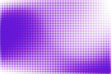 comic cartoon purple pop art background with dots. halftone design element