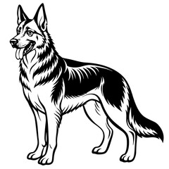 illustration of a dog