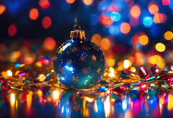 Obraz premium christmas tree decorations
