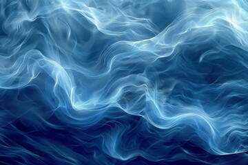 Fototapeta premium Ethereal Blue Abstract Background