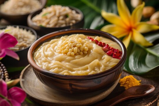 Traditional South Indian dessert for festivals like Onam and Vishu made with condensed milk