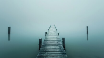 Peaceful Morning by the Lake Generative AI