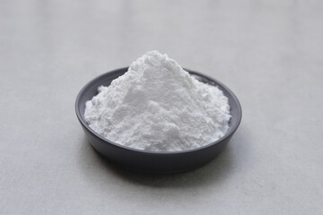 Bowl of baking soda, Sodium bicarbonate powder