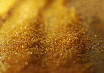Sweet Sensations: Close-up Texture of Honey Drops
