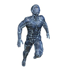 サイバーマン　3DCGレンダリング