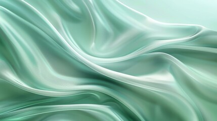 Obraz premium Fresh Minty Background for Dental Products Generative AI